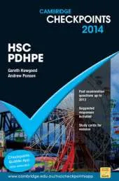 Cambridge Checkpoints HSC Personal Development, Health and Physical Education 2014