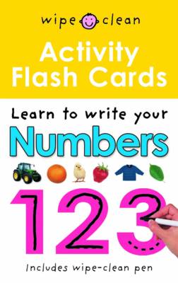 Numbers 123 Flashcards: Wipe Clean Activity Flashcards
