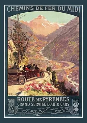 Carnet Ligne Chemins de Fer Du MIDI