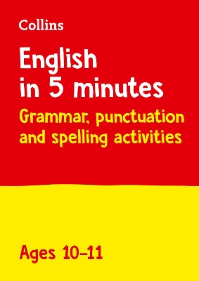 English in 5 Minutes a Day Age 10-11: Ideal for Use at Home