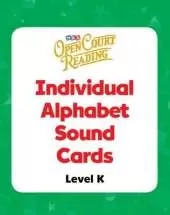 Open Court Reading, Alphabet Sound Individual Cards, Grade K