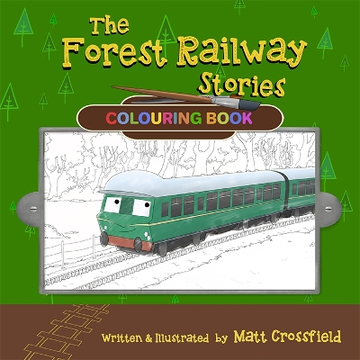 The Forest Railway Stories Colouring Book