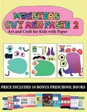 Art and Craft for Kids with Paper (20 full-color kindergarten cut and paste activity sheets - Monsters 2): This book comes with collection of downloadable PDF books that will help your child make an excellent start to his/her education. Books are designe