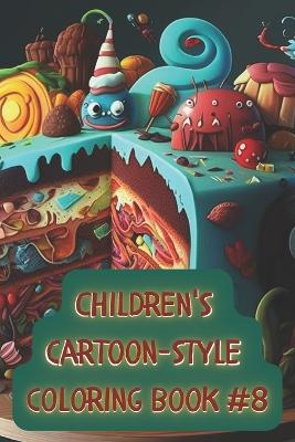 Children's cartoon-style coloring book #8