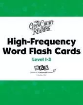 Open Court Reading, High Frequency Word Flash Cards, Levels 1-3