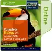 Complete Biology for Cambridge Lower Secondary: Online Student Book (First Edition)