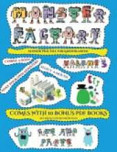 Scissor Practice for Kindergarten (Cut and paste Monster Factory - Volume 3): This book comes with collection of downloadable PDF books that will help your child make an excellent start to his/her education. Books are designed to improve hand-eye coordin