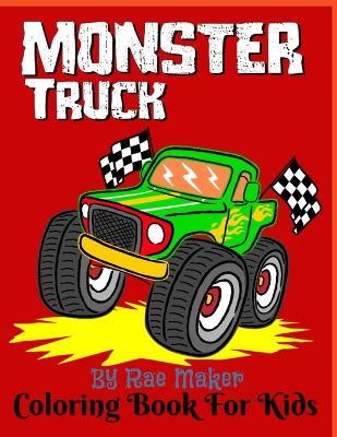 Monster Truck Coloring Book for Kids