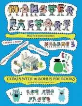 Practice Scissor Skills (Cut and paste Monster Factory - Volume 3): This book comes with collection of downloadable PDF books that will help your child make an excellent start to his/her education. Books are designed to improve hand-eye coordination, dev