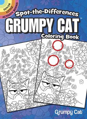 Spot-The-Differences Grumpy Cat Coloring Book