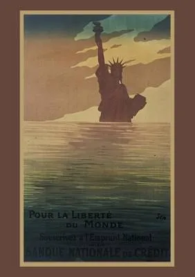 Carnet Blanc Statue de La Liberte