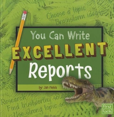 You Can Write Excellent Reports (You Can Write)