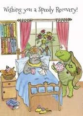 Get Well Soon - Hare and Tortoise