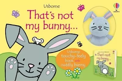 That's Not My Bunny Book and Toy