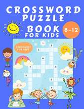 Crosswords Puzzle Book for Kids 8-12: Puzzles Book for Children - Word Search Educational Book for Kids - Find a Word Activity Book - Vocabulary Learning Advanced Crosswords Puzzles