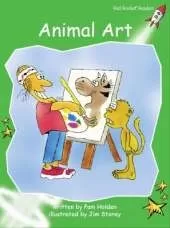 Red Rocket Readers: Early Level 4 Fiction Set B: Animal Art