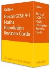 Edexcel GCSE 9-1 Maths Foundation Revision Cards: Ideal for the 2026 and 2027 Exams