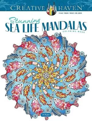 Creative Haven Stunning Sea Life Mandalas Coloring Book