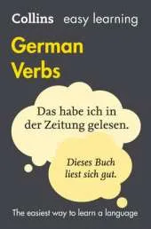 Easy Learning German Verbs: With Free Verb Wheel
