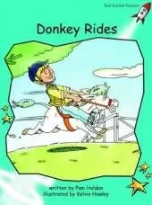 Red Rocket Readers: Fluency Level 2 Fiction Set B: Donkey Rides (Reading Level 17/F&P Level I)