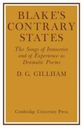 Blake's Contrary States: The 'Songs of Innocence and Experience' as Dramatic Poems
