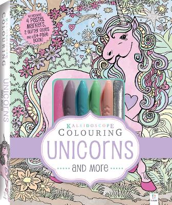 Kaleidoscope Pastel Colouring Kit: Unicorns and More