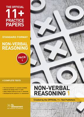 11+ Practice Papers, Non-verbal Reasoning Pack 1, Standard: Test 1, Test 2, Test 3, Test 4
