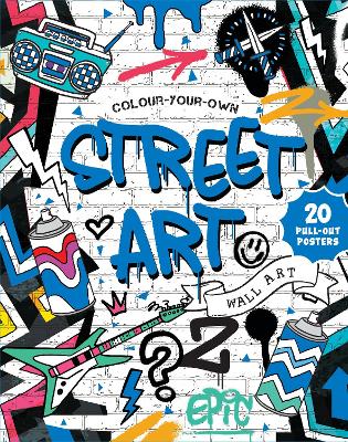 Street Art Colouring