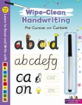 Wipe-Clean Handwriting: Pre-Cursive and Cursive