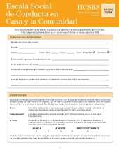 Home and Community Social Behavior Scales (HCSBS-2)  Rating Scales