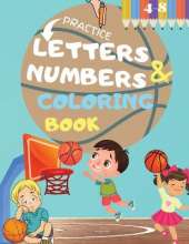 Letters and Numbers Coloring Book