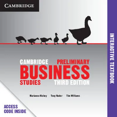 Cambridge Preliminary Business Studies Interactive Textbook